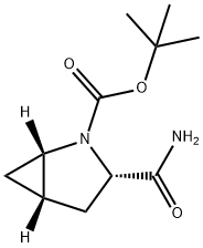 (1S,3S,5S)-3-(aminokarbonil)-2-azabiciklo[3.1.0]heksan-2-karboksilna kislina terc.-butil ester