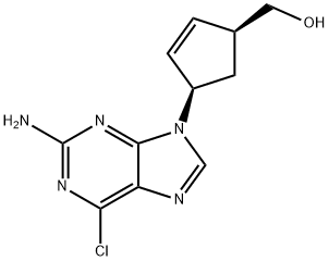 (1S,4R)-4-(2-amino-6-kloro-9H-purin-9-il)-2-ciklopenten-1-metanol
