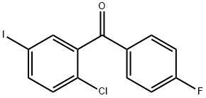 (2-kloro-5-jodofenil)(4-fluorofenil)metanon