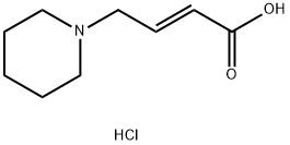 (2E)-4-(1-piperidinil)-2-butenojska kislina hidroklorid