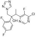 (2R,3S/2S,3R)-3-(4-kloro-5-fluoro-6-pirimidinil)-2-(2,4-difluorofenil)butan-2-ol hidroklorid