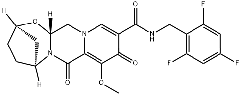 (2R,5S,13aR)-8-metoksi-7,9-diokso-N-(2,4,6-trifluorobenzil)-2,3,4,5,7,9,13,13a-oktahidro-2, 5-metanopirido[1',2':4,5]pirazino[2,1-b][1,3]oksazepin-10-karboksamid