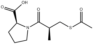 (2S)-1-(3-acetiltio-2-metil-1-oksopropil)-L-prolin