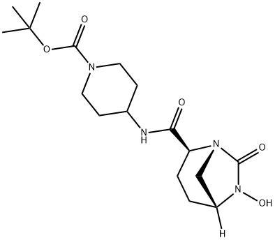 (2S,5R)-2-karbamoil-7-okso-1,6-diazabiciklo[3.2.1]oktan-6-il sulfat