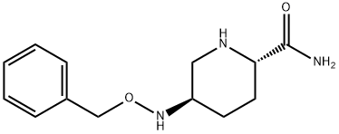 (2S,5R)-5-[(benziloksi)amino]piperidin-2-karboksamid