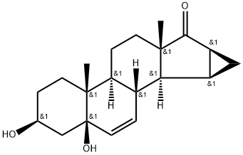 (3b,5b,15a,16a)-15,16-dihidro-3,5-dihidroksi-3'H-cikloprop[15,16]androsta-6,15-dien-17-on