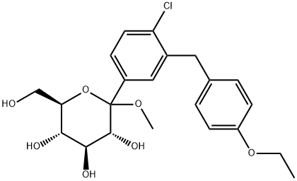 (3R,4R,5R,6S)-2-(acetoksimetil)-6-(4-kloro-3-(4-etoksibenzil)fenil)tetrahidro-2H-piran-3,4,5-triil triacetat