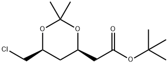 (4R-cis)-6-klorometil-2,2-dimetil-1,3-dioksan-4-ocetna kislina terc-butil ester