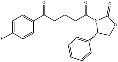 (4S)-3-[5-(4-fluorofenil)-1,5-dioksopenil]-4-fenil-2-oksazolidinon
