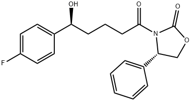 (4S)-3-[(5R)-5-(4-FLUOROFENIL)-5-HIDROKSIPENTANOIL]-4-FENIL-1,3-OKSAZOLIDIN-2-ON