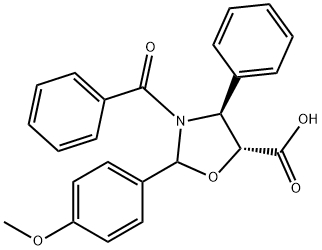 (4S,5R)-3-benzoil-2-(4-metoksifenil)-4-fenil-5-oksazolidinkarboksilna kislina