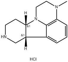 (6bR,10aS)-3-metil-2,3,6b,7,8,9,10,10a-oktahidro-1H-pirido[3',4':4,5]pirolo[1,2,3- de]kinoksalin hidroklorid