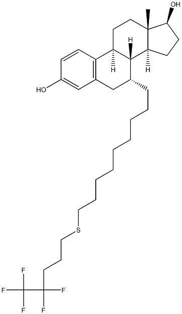 (7a,17b)-7-[9-[(4,4,5,5,5-pentafluoropentil)tio]nonil]-estra-1,3,5(10)-trien-3,17-diol