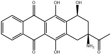 (7S,9S)-9-acetil-9-amino-7,8,9,10-tetrahidro-6,7,11-trihidroksi-5,12-naftacendion