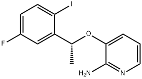 (R)-3-(1-(5-fluoro-2-jodofenil)etoksi)piridin-2-amin
