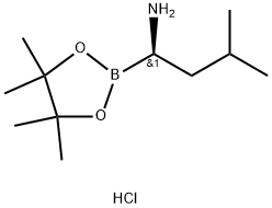 (R)-3-metil-1-(4,4,5,5-tetrametil-1,3,2-dioksaborolan-2-il)butan-1-amin hidroklorid