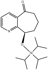 (R)-9-((triizopropilsilil)oksi)-6,7,8,9-tetrahidro-5H-ciklohepta[b]piridin-5-onhidroklorid