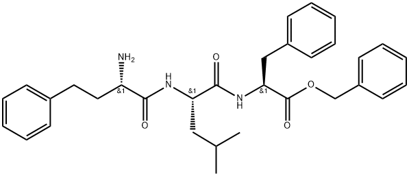 (S)-benzil 2-((S)-2-((S)-2-amino-4-fenilbutanamido)-4-metilpentanamido)-3-fenilpropanoat hidroklorid