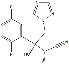 (αS,βR)-β-(2,5-difluorofenil)-β-hidroksi-α-metil-1H-1,2,4-triazol-1-butannitril