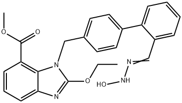 (Z)-metil 2-etoksi-3-((2'-(N'-hidroksikarbaMidoil)bifenil-4-il)metil)-3H-benzo[d]imidazol-4-karboksilat