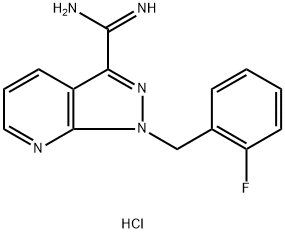 1-(2-fluoro-benzil)-1h-pirazolo[3,4-b]piridin-3-karboksamidin hidroklorid