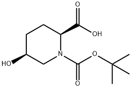 1,2-piperidindikarboksilna kislina, 5-hidroksi-, 1-(1,1-dimetiletil) ester, (2S,5S)