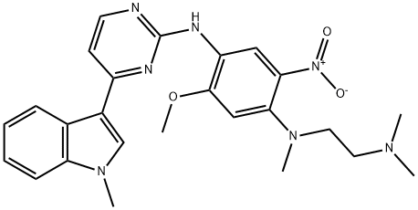 1,4-benzenediamin, N1-[2-(dimetilamino)etil]-5-metoksi-N1-metil-N4-[4-(1-metil-1H-indol-3-il)-2-pirimidinil]-2 -nitro