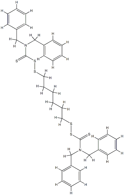 1,6-bis(N,N′-dibenziltiokarbamoilditio)-heksan