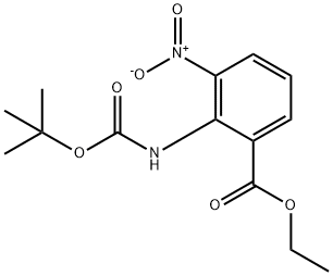 etil ester 2-[1.1-dimetil etil etoksi karbonil]amino-3-nitro benzojske kisline