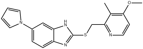 2-[[(4-metoksi-3-metil-2-piridinil)metil]tio]-6-(1H-pirol-1-il)-1H-benzimidazol
