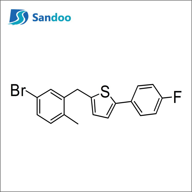2-(5-broMo-2-metilbenzil)-5-(4-fluorofenil)tiofen