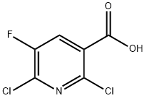 2,6-dikloro-5-fluoronikotinska kislina