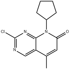 2-kloro-8-ciklopentil-5-metilpirido[2,3-d]pirimidin-7(8H)-on