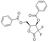 2-deoksi-2,2-difluoro-D-eritro-pentafuran-1-uloza-3,5-dibenzoat