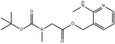 2-(metilamino)piridin-3-il)metil 2-((tert-butoksikarbonil)(metil)amino)acetat