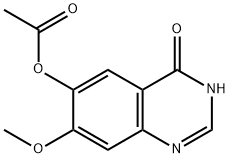 3,4-dihidro-7-metoksi-4-oksokinazolin-6-il acetat