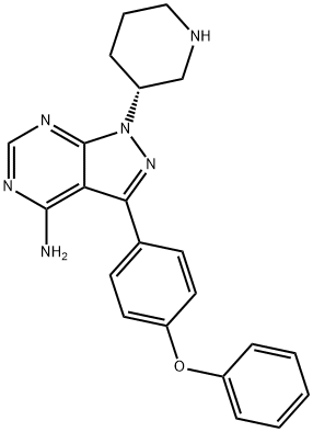 3-(4-fenoksi-fenil)-1-piperidin-3-il-1H-pirazolo[3,4-d]pirimidin-4-ilamin