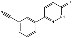 3-(6-okso-1,6-dihidro-3-piridazinil)benzonitril