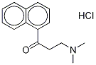 3-(DIMETILamino)-1-(NAFTALEN-1-IL)PROPAN-1-ON HIDROKLORID