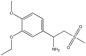 3-etoksi-4-metoksi-alfa-[(metilsulfonil)metil]-benzenmetanamin
