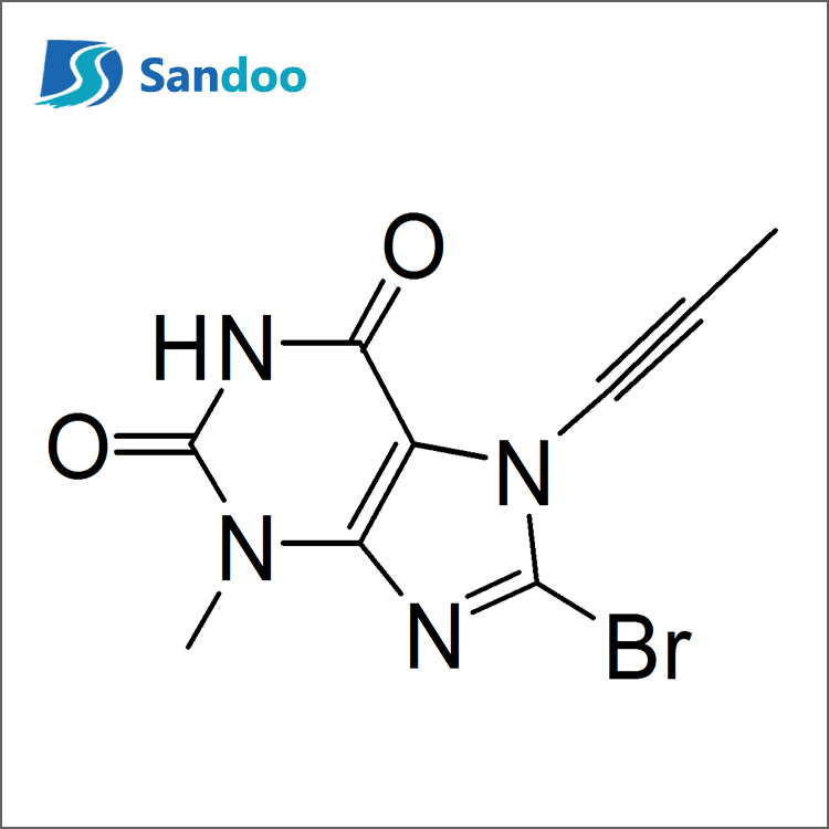 3-metil-7-(2-butin-1-il)-8-bromoksantin