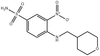 3-nitro-4-((tetrahidro-2H-piran-4-il)metilamino)benzensulfonamid
