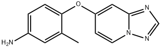 4-([1,2,4]triazolo[1,5-a]piridin-7-iloksi)-3-metilanilin
