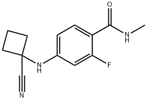 4-((1-cianociklobutil)amino)-2-fluoro-N-metilbenzamid