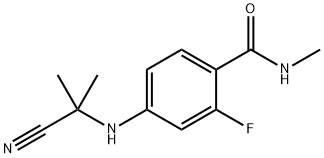 4-(2-CIANOPROPAN-2-ILAMINO)-2-FLUORO-N-METILBENZAMID