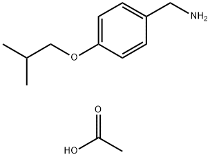 4-(2-metilpropoksi)benzenmetanamin acetat (1:1)