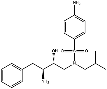 4-AMINO-N-[(2R,3S)-3-AMINO-2-HIDROKSI-4-FENILBUTIL]-N-IZOBUTILBENZEN-1-SULFONAMID