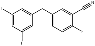 5-(3,5-difluorobenzil)-2-fluorobenzonitril