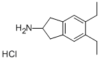 5,6-dietil-2,3-dihidro-1H-inden-2-amin hidroklorid