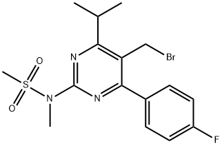 5-(bromometil)-4-(4-fluorofenil)-6-izopropil-2-[metil(metilsulfonil)amino]pirimidin